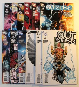 2009 Outsiders Lot 12 #17, 18, 19, 20, 23, 27, 28, 29, 36, 37, 38, 39 DC Comics