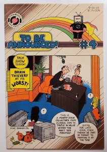 To Be Announced #4 (Aug 1986, Strawberry Jam) FN/VF