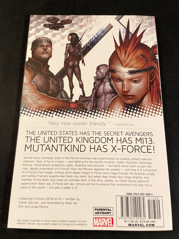 X-FORCE Vol. 1: DIRTY/TRICKS Trade Paperback