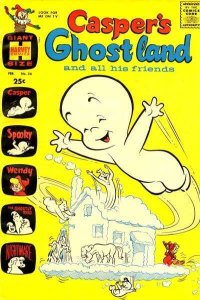 Casper's Ghostland (1958 series)  #34, VG- (Stock photo)