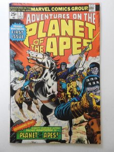 Adventures on the Planet of the Apes #1 (1975) Sci-Fi Classic! Solid VG+ Cond!