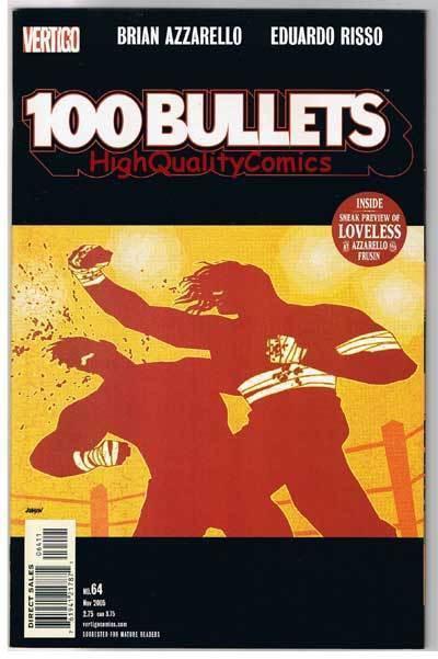 100 BULLETS #64, NM, Brian Azzarello, Risso, 1999, more Vertigo in store