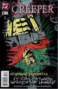 CREEPER #3,  NM, Villian, Only hurts when u Laugh, more DC in store, 1997 1998
