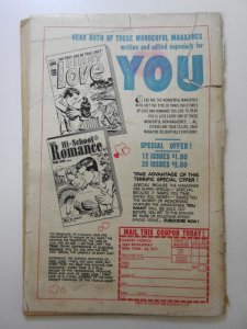 Hi-School Romance #7 Fair Condition! Complete Near Full Spine Split