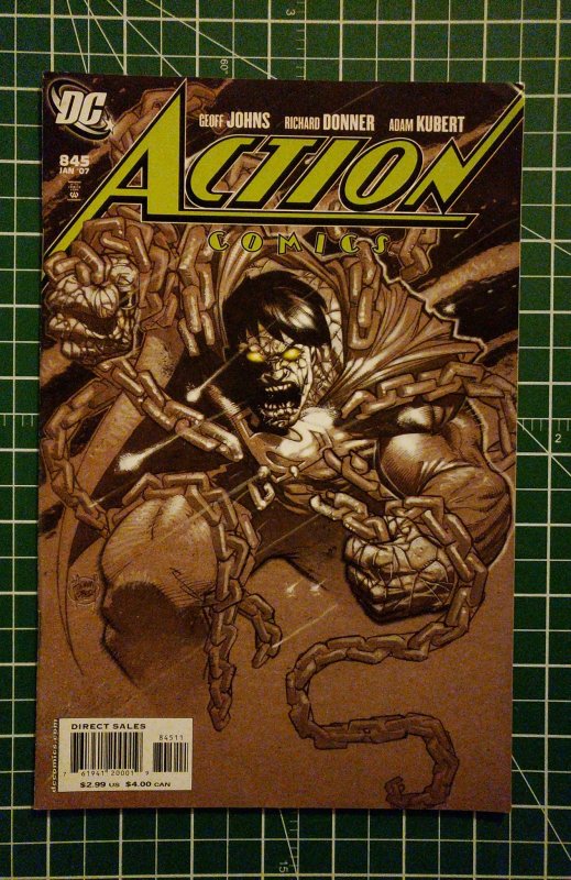 Action Comics #845 2nd Printing Variant (2007)