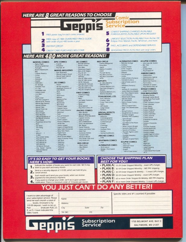 Nemo The Classic Comics Librery #6 1984-Mickey Mouse-Alley Oop-FN/VF