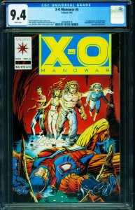 X-O MANOWAR #4 CGC 9.4-First appearance SHADOWMAN- 2006680018