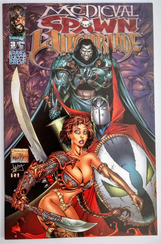 Medieval Spawn / Witchblade #3 (VF, 1996)