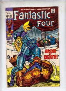 Fantastic Four #93 (Dec-69) VF/NM High-Grade Fantastic Four, Mr. Fantastic (R...