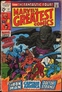 Marvel's Greatest Comics #27 (1970) Fantastic Four