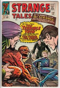 Strange Tales #129 (Feb-65) VF+ High-Grade Human Torch, the Thing, Doctor Str...