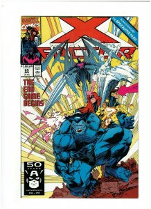 X-Factor #65 NM- 9.2 Marvel Comics 1991 Whilce Portacio, vs. Apocalypse