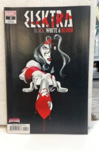 Elektra: Black, White & Blood #3 Bagley Cover (2022)