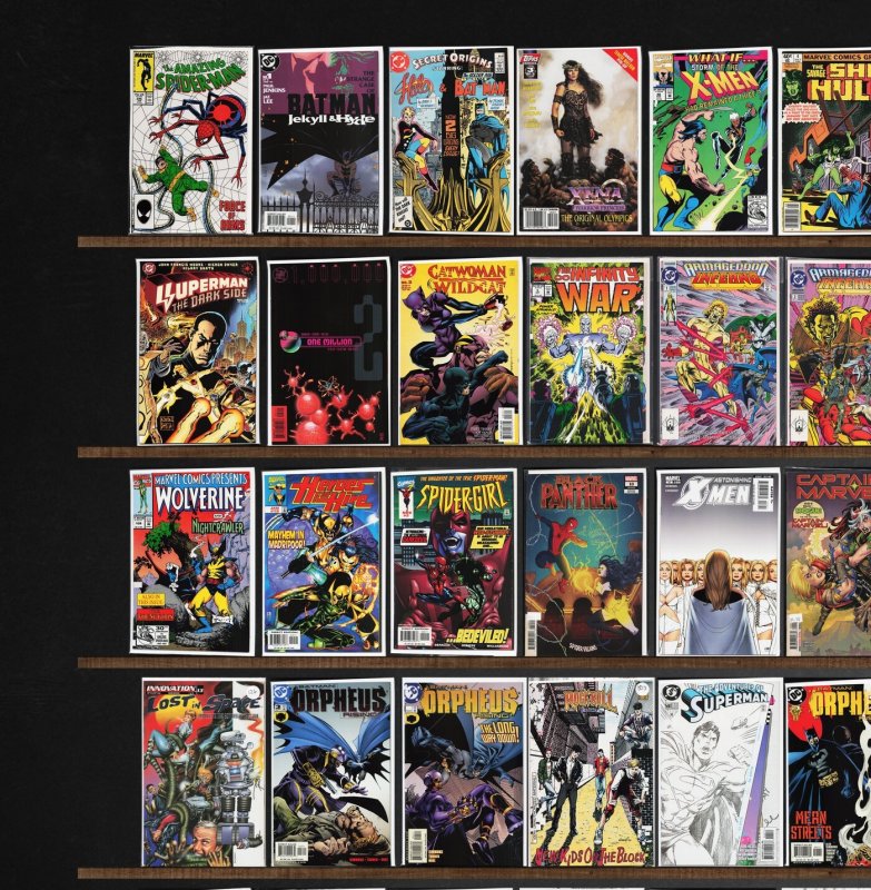 Huge Lot 150+ Comics with The Amazing Spider-Man & More!