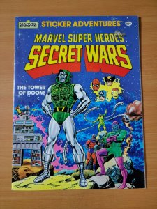 Marvel Super Heroes Secret Wars Sticker Adventures ~ NOT USED ~ 1984 Marvel Doom