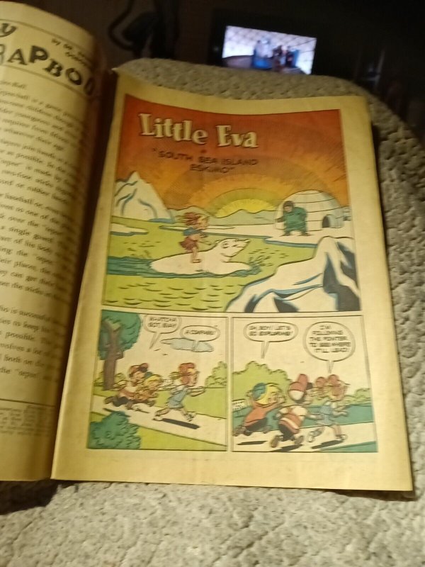 Little Eva 31 St John 1956 Silver Age Cartoon Scarce Final Issue