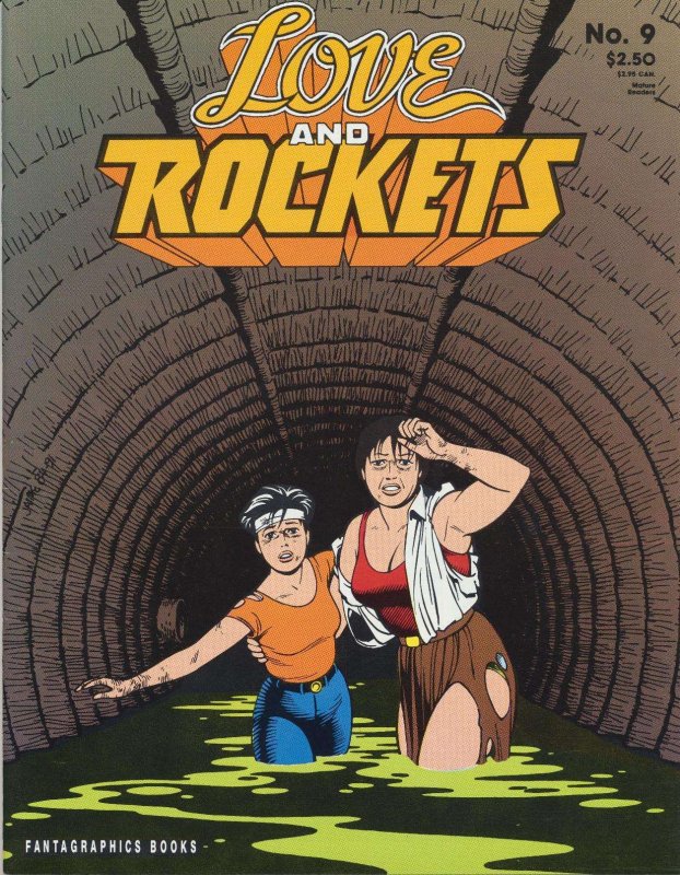 Love And Rockets #9 (2nd) VF ; Fantagraphics | Hernandez Bros.