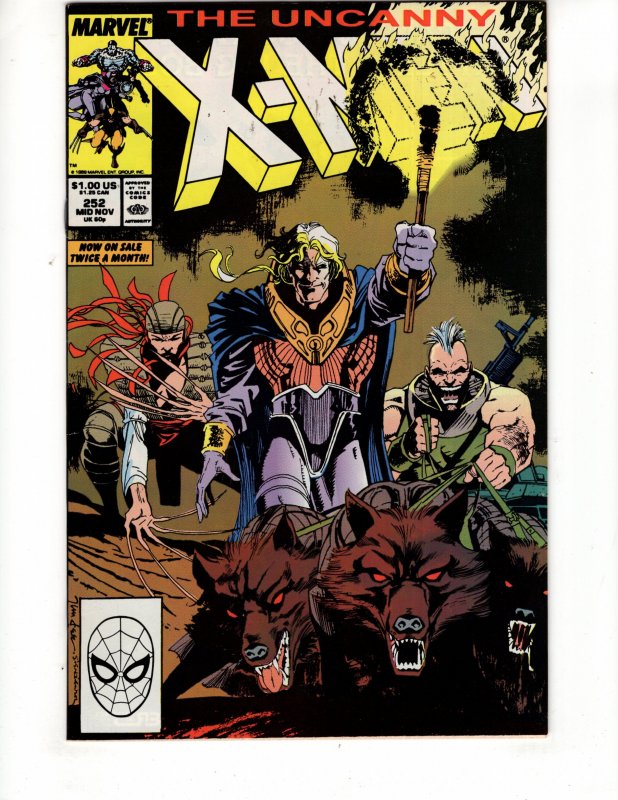 The Uncanny X-Men #252 (1989)  >>> $4.99 UNLIMITED SHIPPING!!!    / ID#221