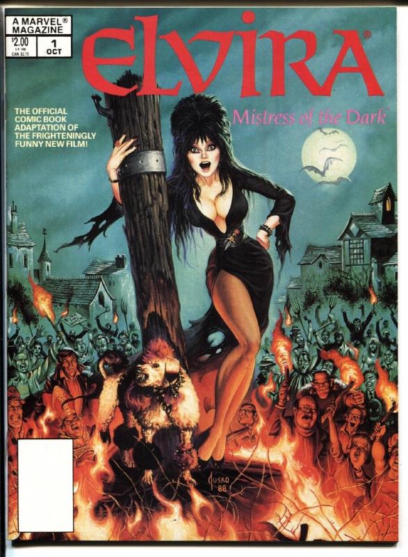 Marvel Spring Special #1 1988 Elvira Mistress of the Dark-Magazine