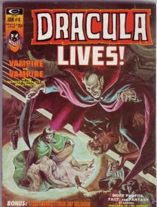 Dracula Lives #4 (Apr-73) VF/NM- High-Grade Dracula