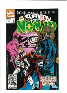 Nomad #6 NM- 9.2 Marvel Comics 1992 Punisher & Daredevil app. 