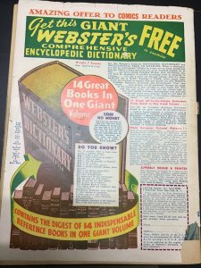 Top-Notch Laugh Comics #36 (1943)K. Black Hood!