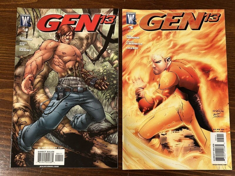 Gen 13 #1-39 NM Avg Complete FULL Lot set run Gail Simone 2006 Wildstorm Series