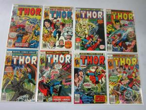 Later Bronze Thor, From:#252-298, 36 Different, Average 6.0/FN (1976-1980)