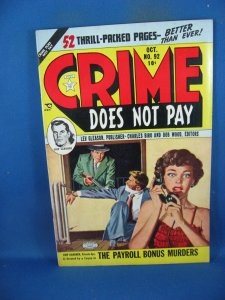 CRIME DOES NOT PAY 92 F LEV GLEASON 1950