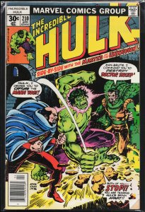 The Incredible Hulk #210 (1977) Hulk