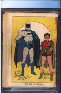 Batman #1 CGC 1.0 OW/W 1940 1st appearance of the JOKER DC 2061027010