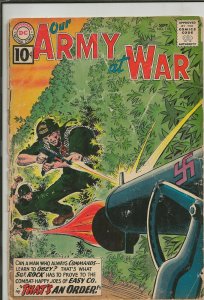 Our Army At War #110 ORIGINAL Vintage 1961 DC Comics