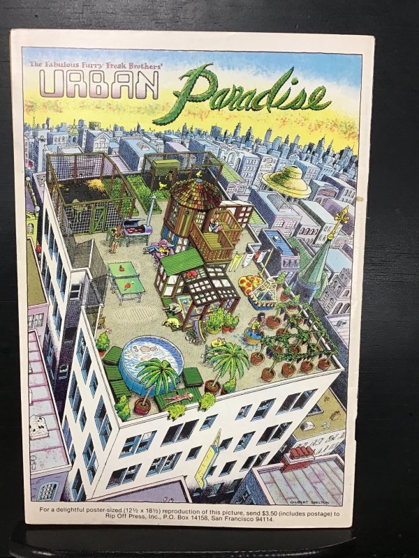 The Fabulous Furry Freak Brothers #6 + must be 18+