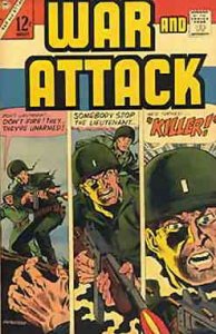 War and Attack #55 GD ; Charlton | low grade comic August 1966 Killer