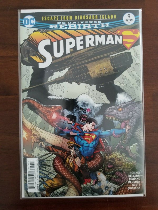 Superman 9 NM DC Universe Rebirth $2 Comic Bin Dive Combined Gemini Shipping 761941341927