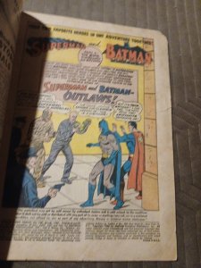 World's Finest Comics #148 Mar 1965, DC Superman Batman Outlaws Silver Age Crime