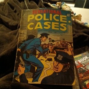 SENSATIONAL POLICE CASES #5 I W Super COMICS 1963 Silver Age Crime Stories...