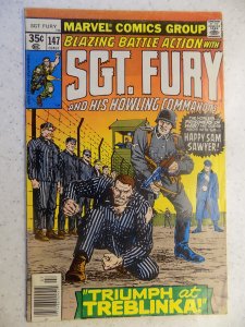 SGT FURY AND HIS HOWLING COMMANDOS # 147 MARVEL WAR ADVENTURE