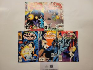 5 Cloak and Dagger Marvel Comic Books #2 3 4 7 8 29 TJ7