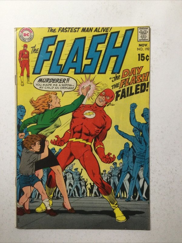 Flash 192 Very Fine vf 8.0 Dc Comics