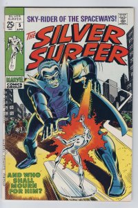 The Silver Surfer #5 (1969) VF-