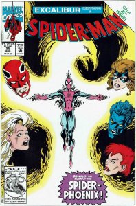 Spider-Man #25 (1990 v1)  Captain Britain Excalibur NM