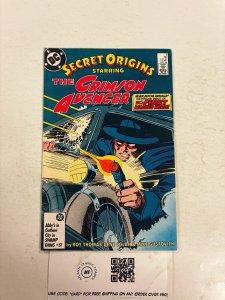 Secret Origins #5 NM DC Comic Books Crimson Avenger 7 HH90