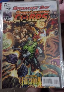 GREEN LANTERN CORPS  # 57  2011  DC brightest day   firestorm