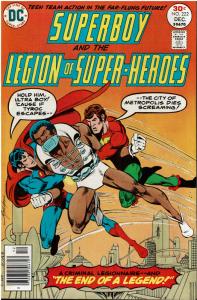 Superboy and the Legion of Super Heroes #222, 9.0 or better