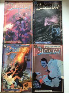 The Shadow #2, 5, 8 & 12(1988) lot of 4 comics from DC seven deadly finns shadow