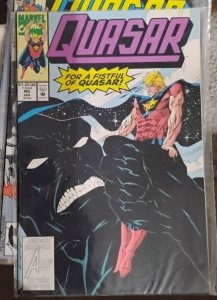 QUASAR # 45 1993  MARVEL BOY  WENDELL VAUGHN  COSMIC  AVENGER