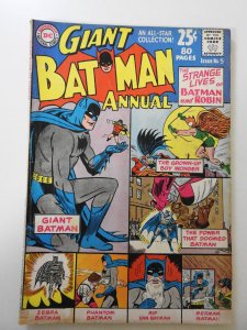 Batman Annual #5 VG- Condition moisture damage, stamp fc