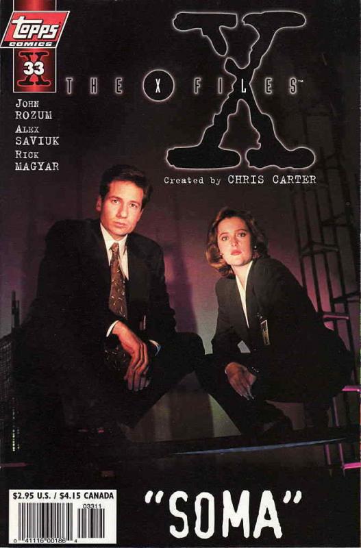 X-Files, The #33SC VF/NM; Topps | save on shipping - details inside