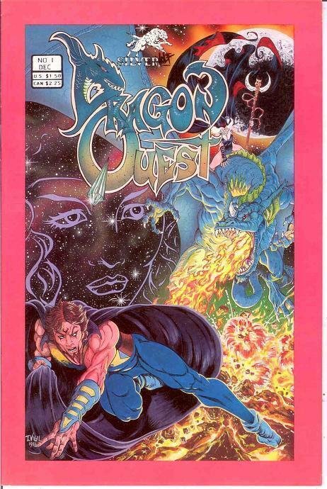 DRAGON QUEST (SILVERWOLF) 1 VF-NM VIGIL   Dec. 1986 COMICS BOOK 
